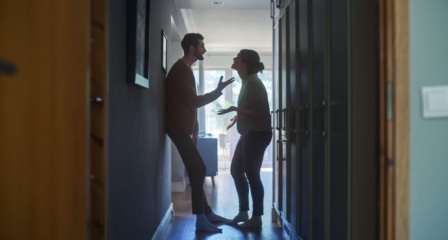 Couple Arguing Domestic Violence Related Abuse